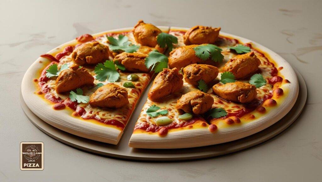 cheezious tikka pizza