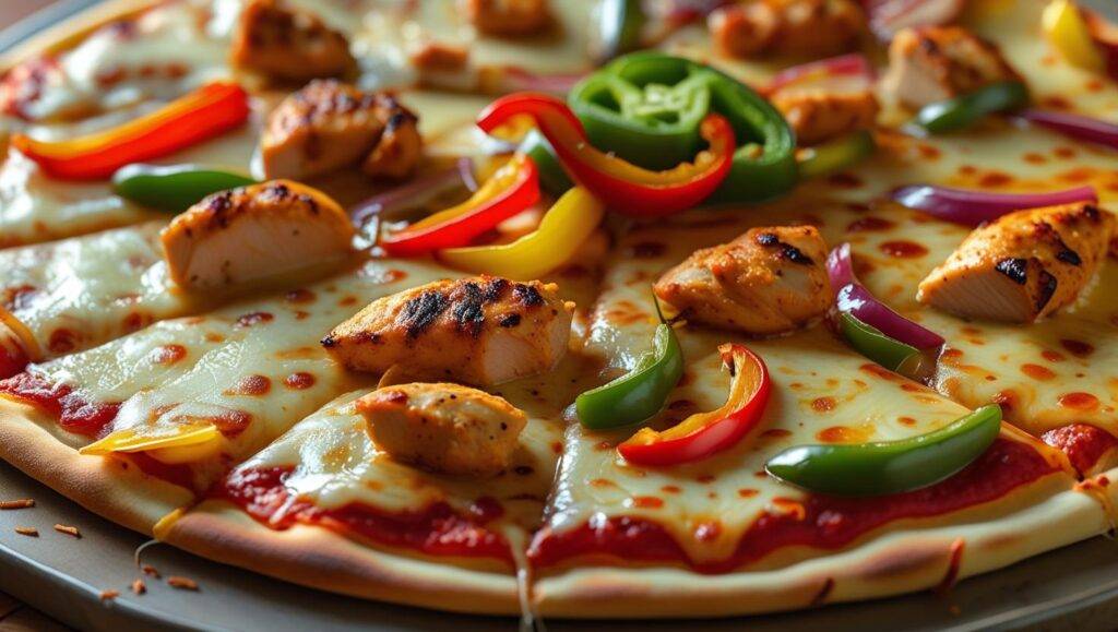cheezious hot n spicy pizza